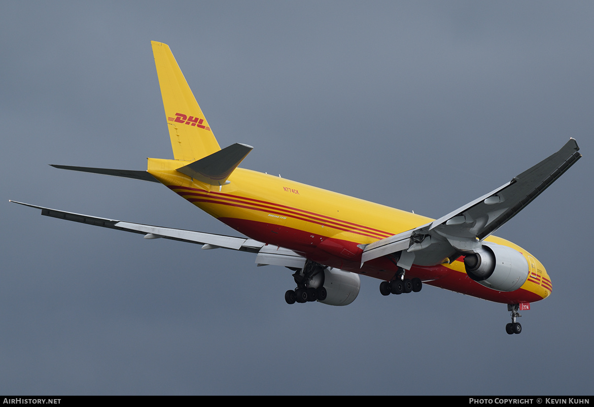 Aircraft Photo of N774CK | Boeing 777-F | DHL International | AirHistory.net #627922