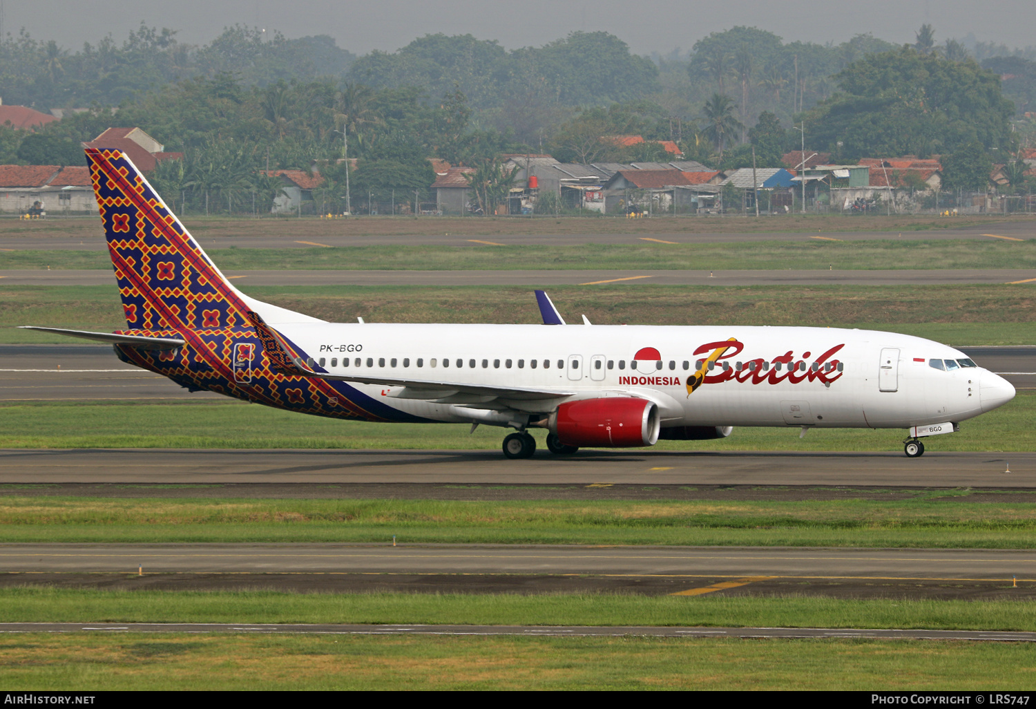 Aircraft Photo of PK-BGO | Boeing 737-8U3 | Batik Air | AirHistory.net #627925
