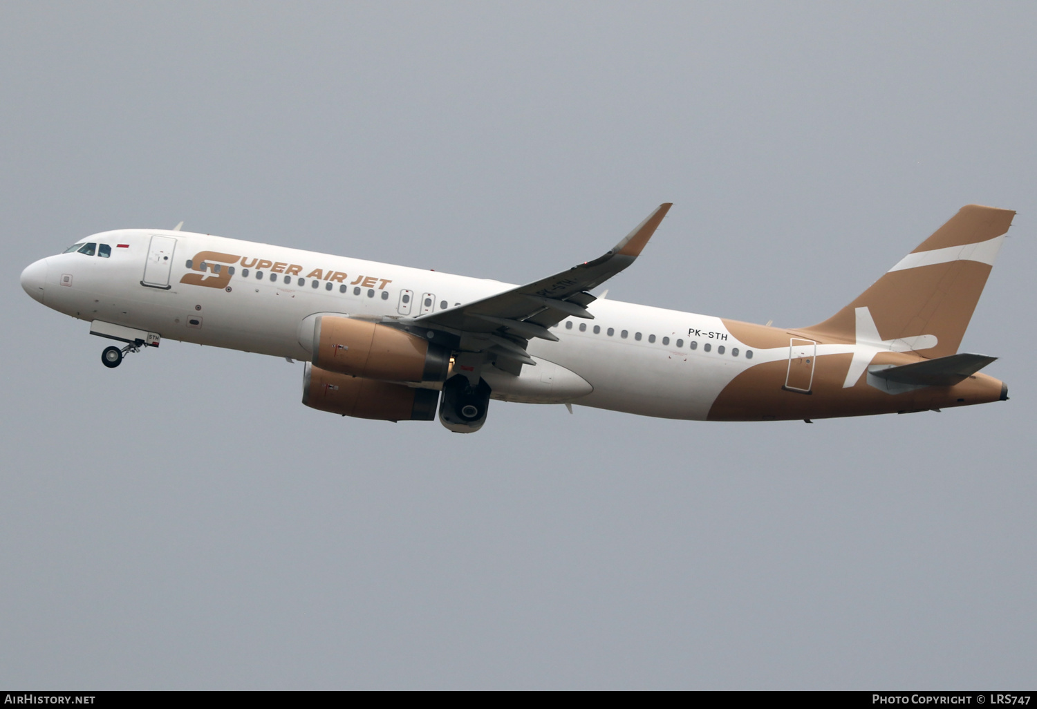 Aircraft Photo of PK-STH | Airbus A320-232 | Super Air Jet | AirHistory.net #627933