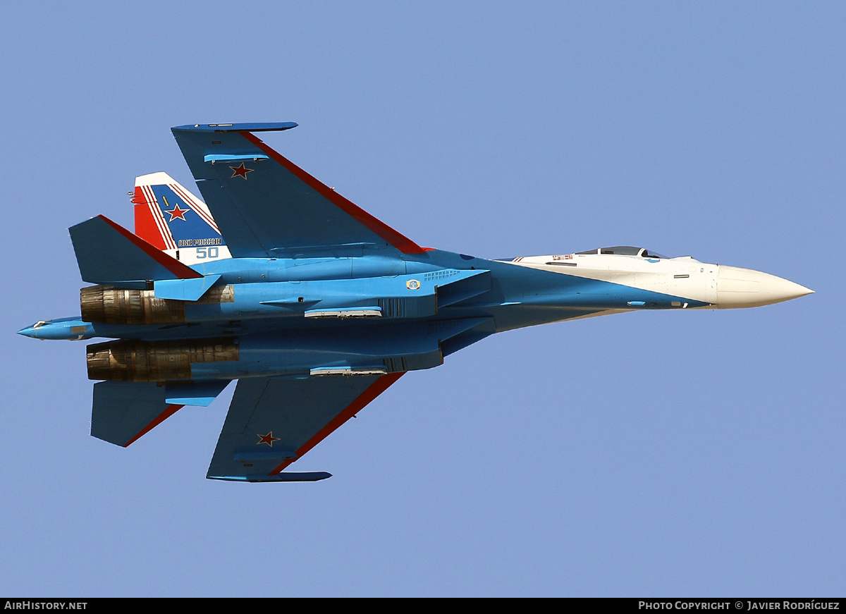 Aircraft Photo of 50 | Sukhoi Su-35S | Russia - Air Force | AirHistory.net #627946