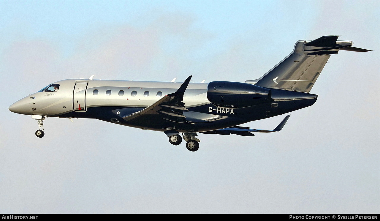 Aircraft Photo of G-HAPA | Embraer EMB-550 Legacy 500 | AirHistory.net #627948