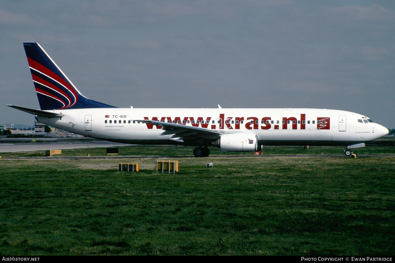 Aircraft Photo of TC-IEB | Boeing 737-8CX | Inter Airlines | AirHistory.net #627952