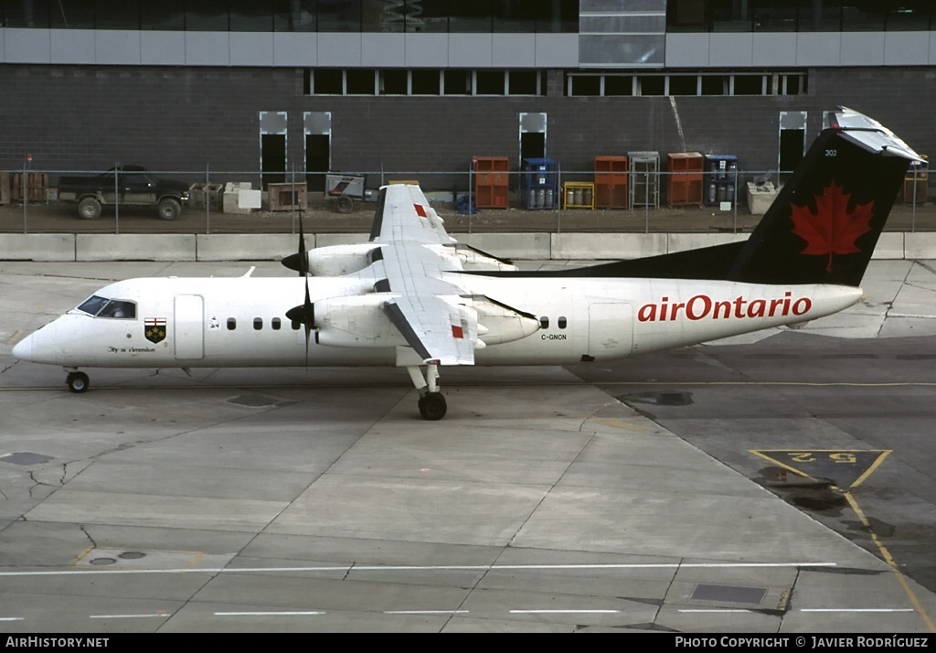 Aircraft Photo of C-GNON | De Havilland Canada DHC-8-301 Dash 8 | Air Ontario | AirHistory.net #627961