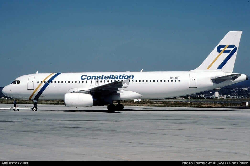 Aircraft Photo of OO-COF | Airbus A320-232 | Constellation International Airlines | AirHistory.net #627962