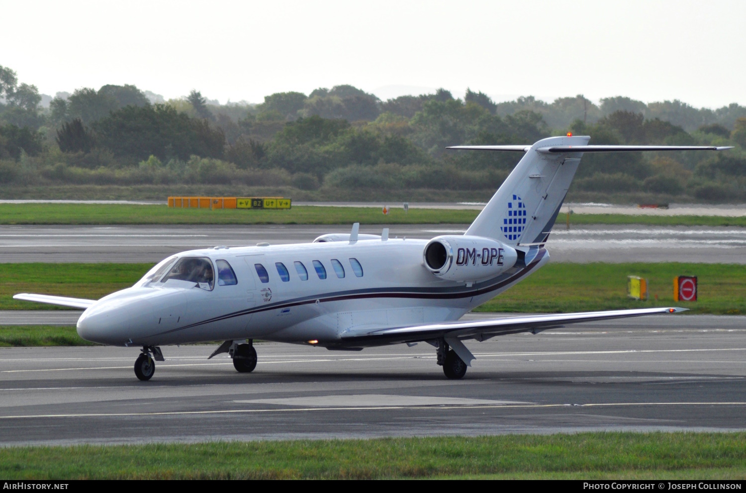 Aircraft Photo of OM-OPE | Cessna 525A CitationJet CJ2 | AirHistory.net #627965