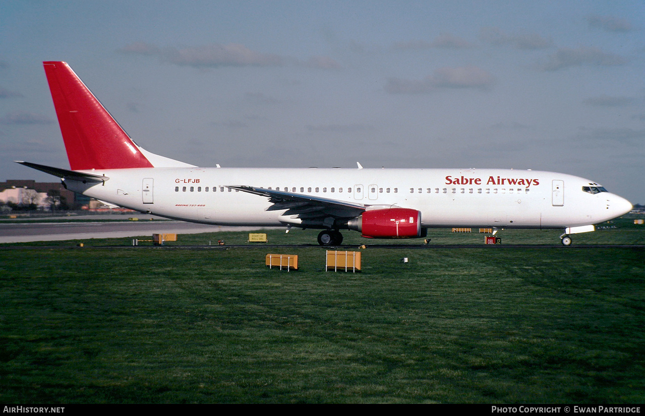 Aircraft Photo of G-LFJB | Boeing 737-81Q | Sabre Airways | AirHistory.net #627968