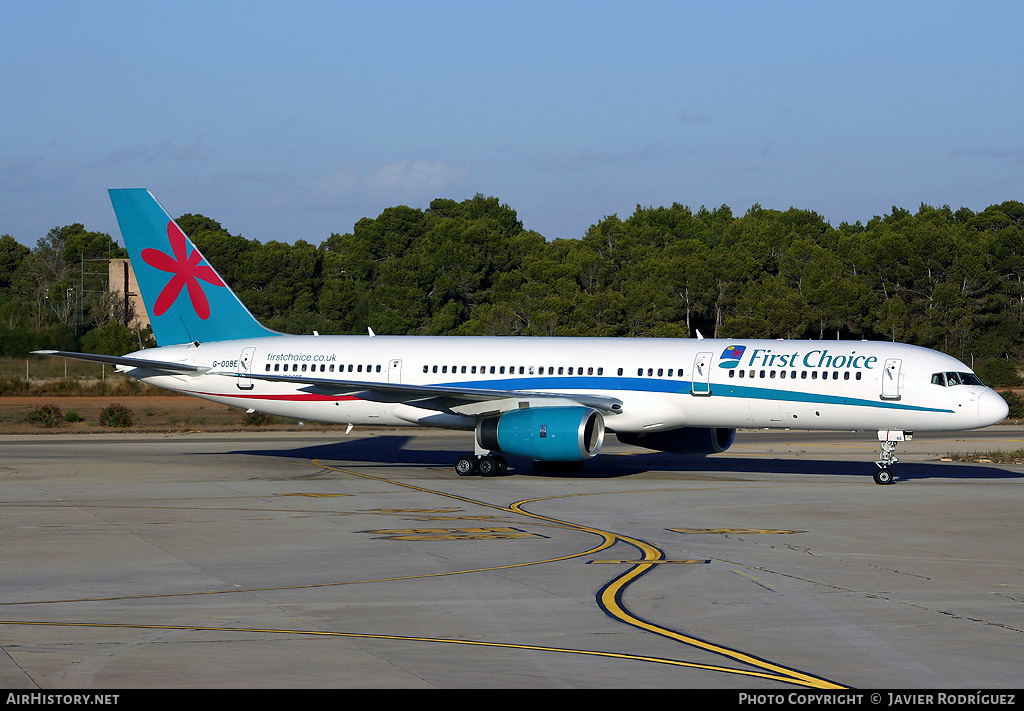 Aircraft Photo of G-OOBE | Boeing 757-28A | First Choice Airways | AirHistory.net #627984