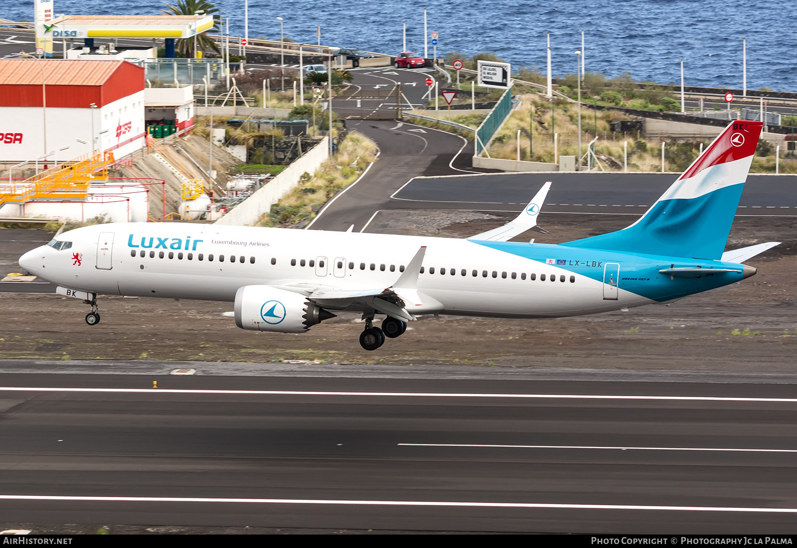 Aircraft Photo of LX-LBK | Boeing 737-8 Max 8 | Luxair | AirHistory.net #627987