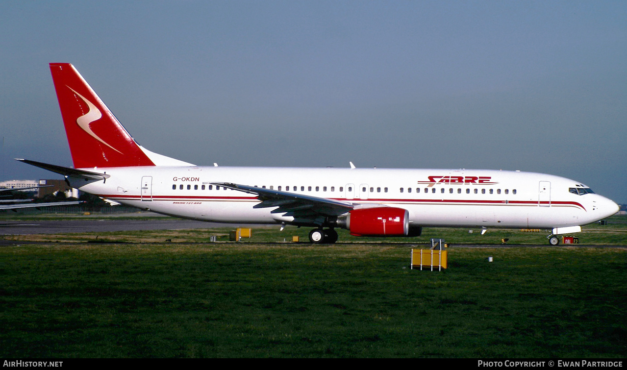 Aircraft Photo of G-OKDN | Boeing 737-8Q8 | Air Berlin | AirHistory.net #628006