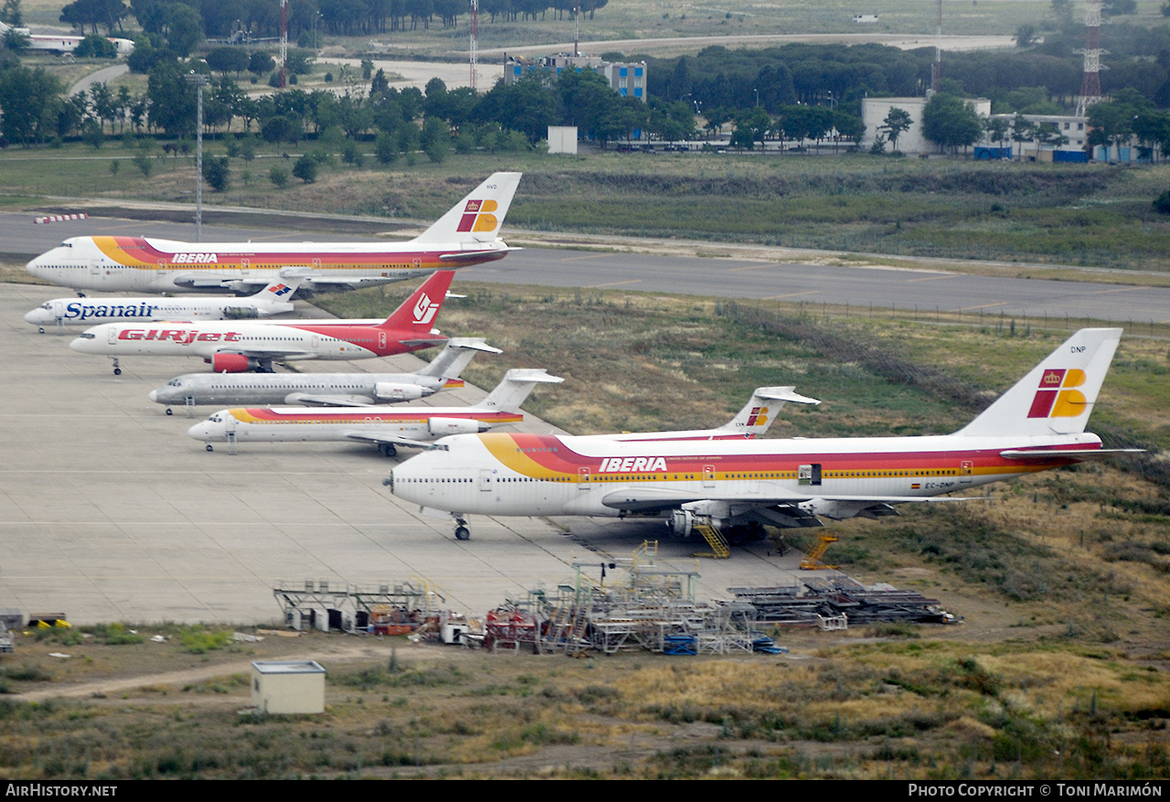 Aircraft Photo of EC-DNP | Boeing 747-256B | Iberia | AirHistory.net #628015