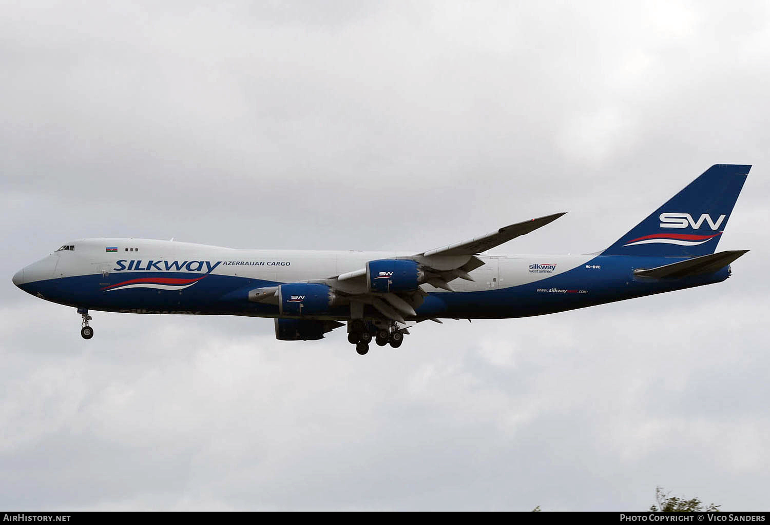 Aircraft Photo of VQ-BVC | Boeing 747-83QF/SCD | SilkWay Azerbaijan Cargo | AirHistory.net #628016