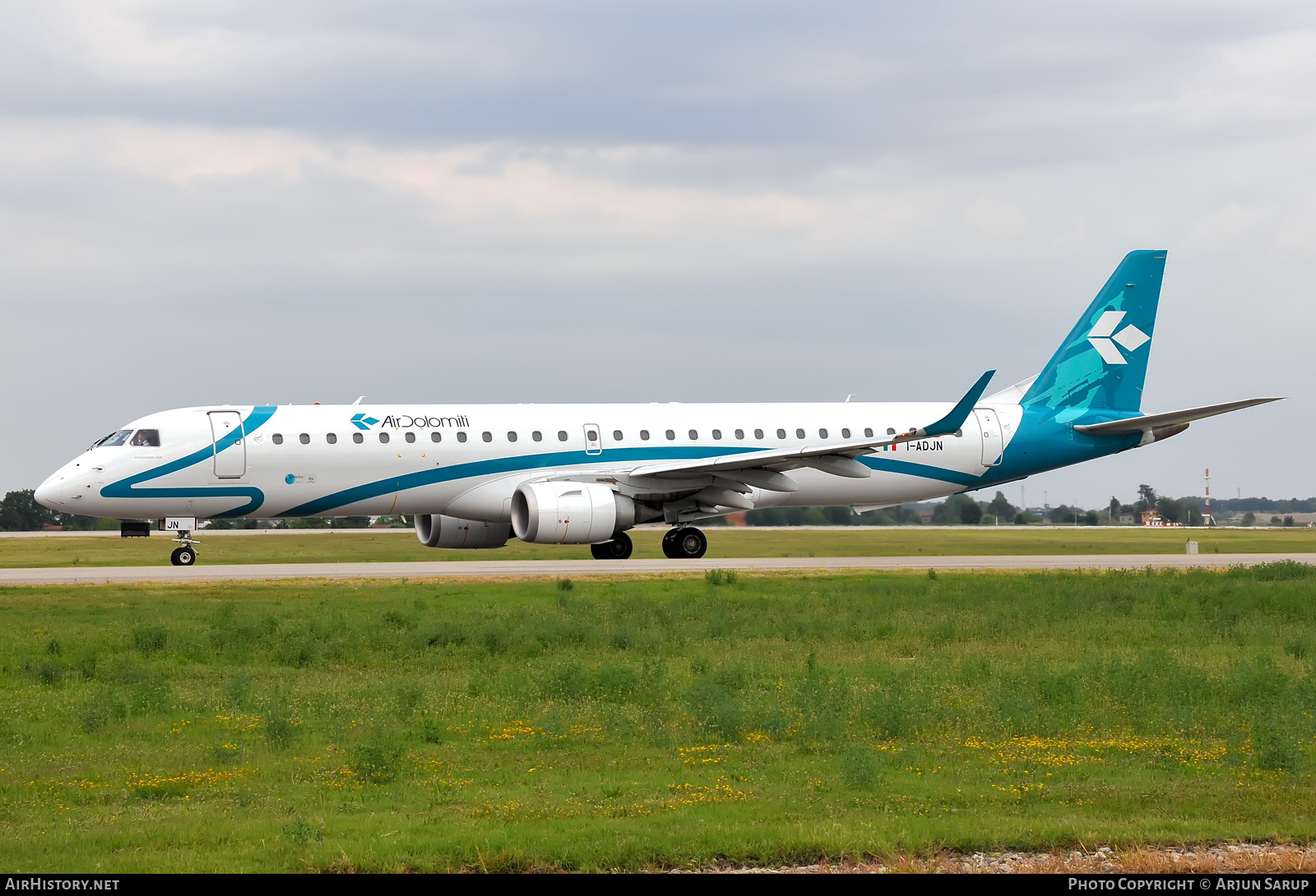 Aircraft Photo of I-ADJN | Embraer 195LR (ERJ-190-200LR) | Air Dolomiti | AirHistory.net #628022