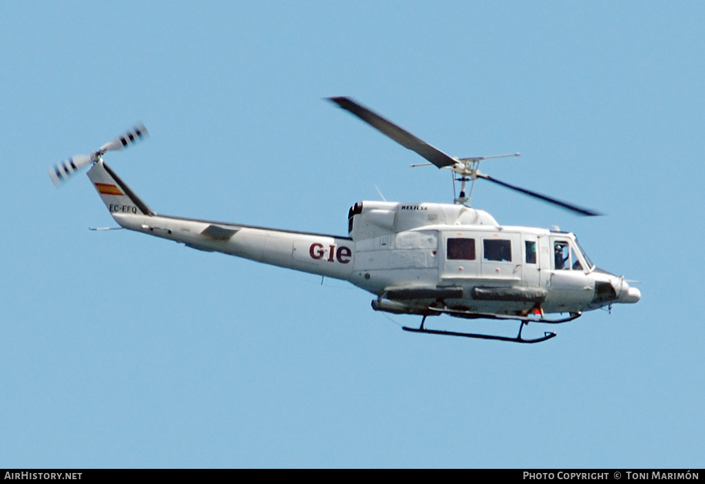 Aircraft Photo of EC-EEQ | Bell 212 Twin Two-Twelve | GIE - Grupo de Intervención de Emergencias | AirHistory.net #628025