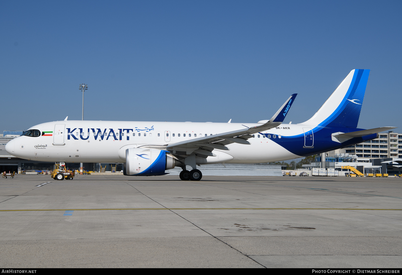 Aircraft Photo of 9K-AKR | Airbus A320-251N | Kuwait Airways | AirHistory.net #628028