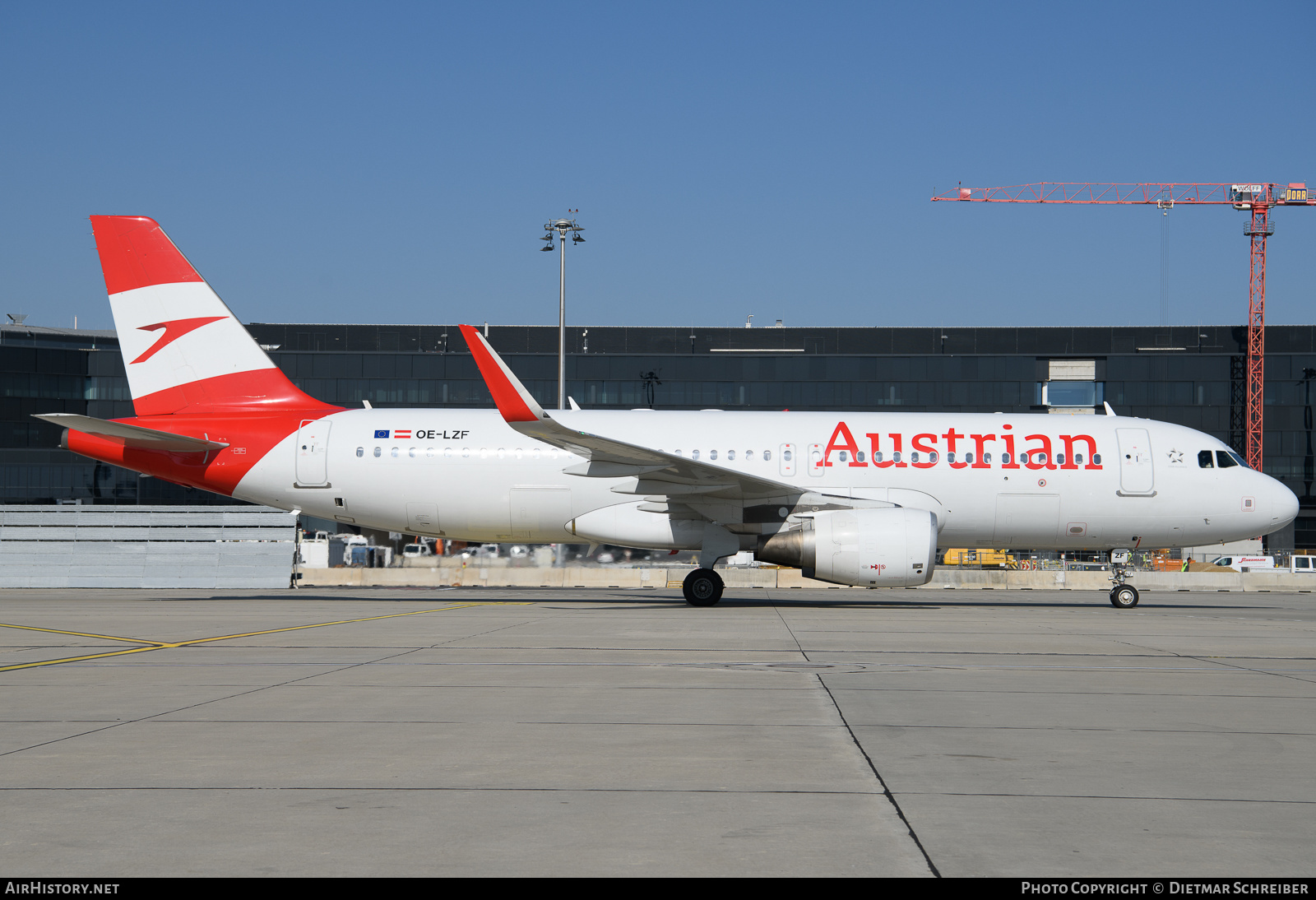 Aircraft Photo of OE-LZF | Airbus A320-214 | Austrian Airlines | AirHistory.net #628035