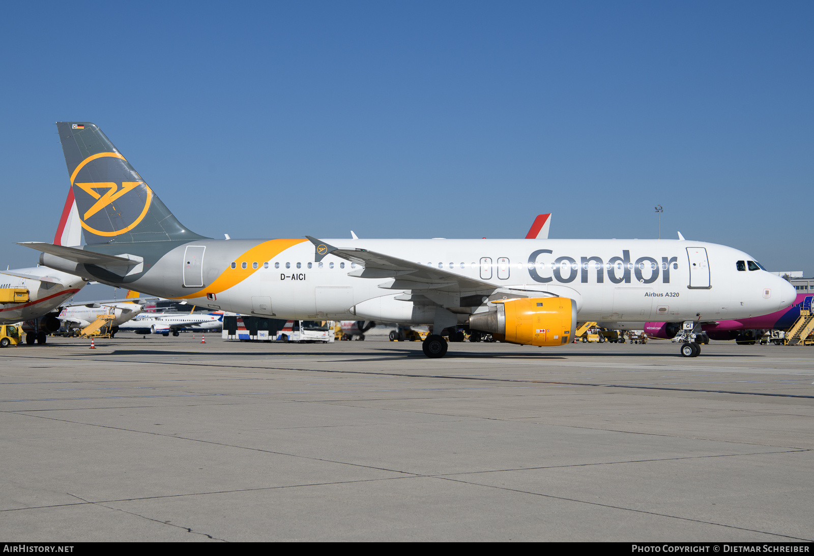 Aircraft Photo of D-AICI | Airbus A320-212 | Condor Flugdienst | AirHistory.net #628043