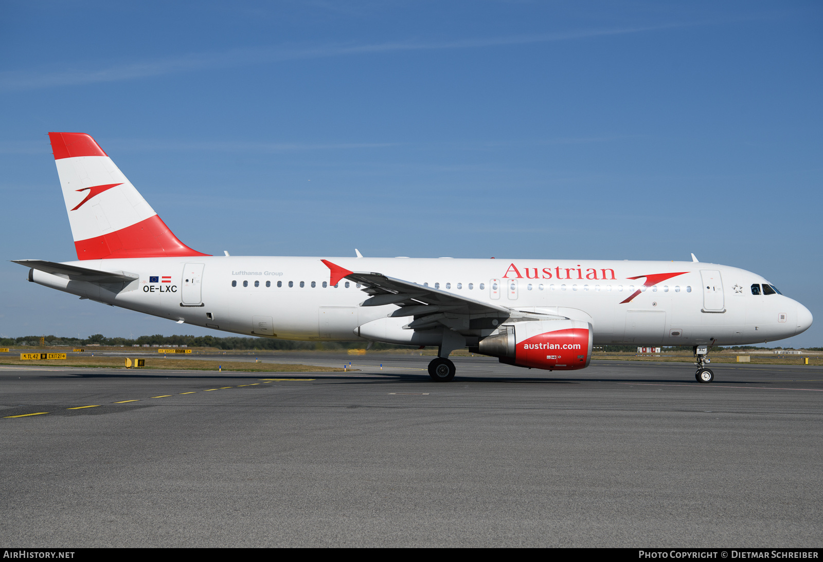 Aircraft Photo of OE-LXC | Airbus A320-216 | Austrian Airlines | AirHistory.net #628044