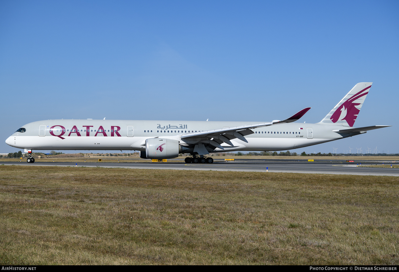 Aircraft Photo of A7-ANF | Airbus A350-1041 | Qatar Airways | AirHistory.net #628045