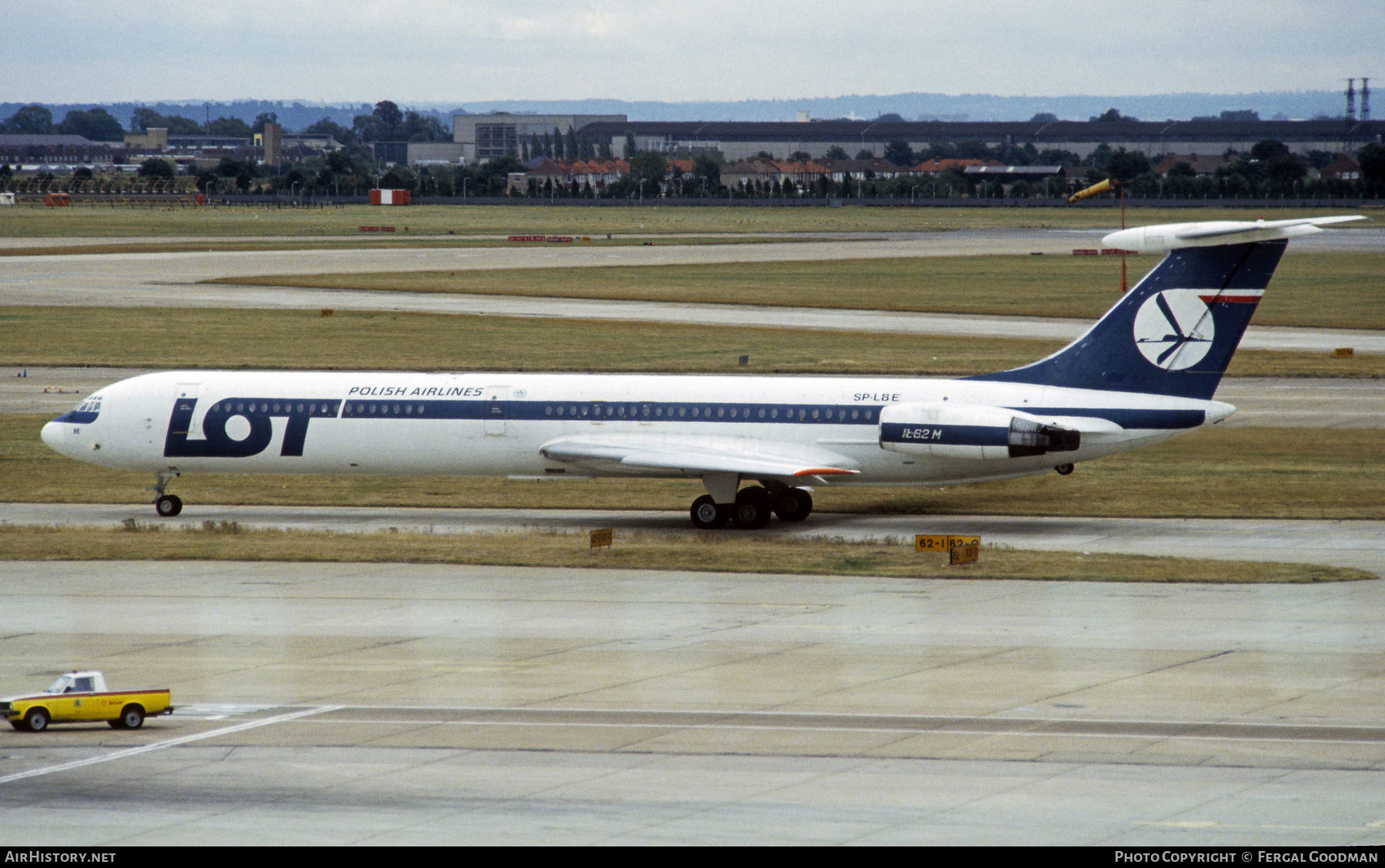 Aircraft Photo of SP-LBE | Ilyushin Il-62M | LOT Polish Airlines - Polskie Linie Lotnicze | AirHistory.net #628061