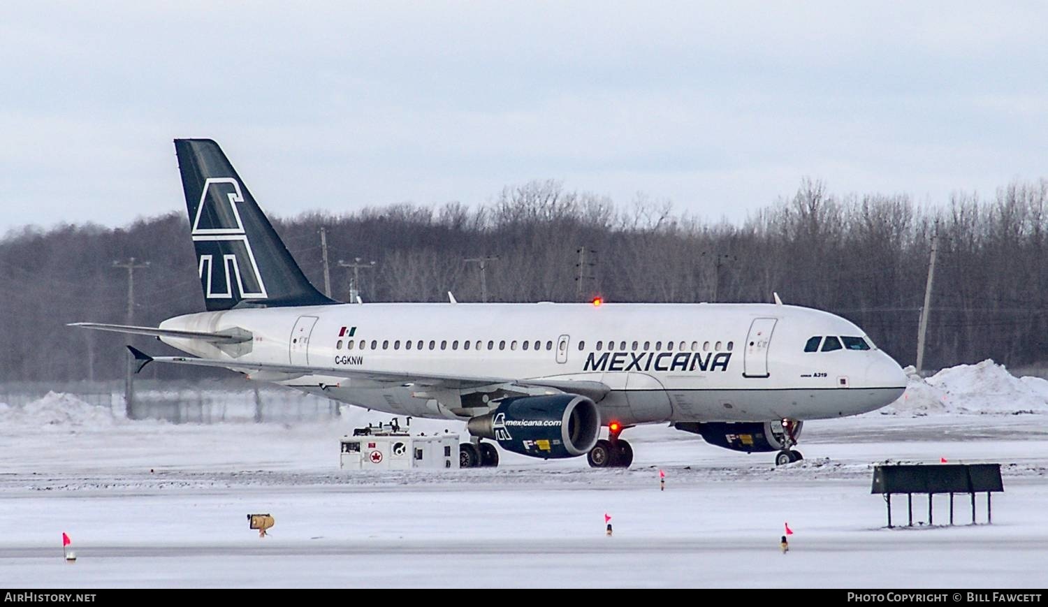 Aircraft Photo of C-GKNW | Airbus A319-112 | Mexicana | AirHistory.net #628069