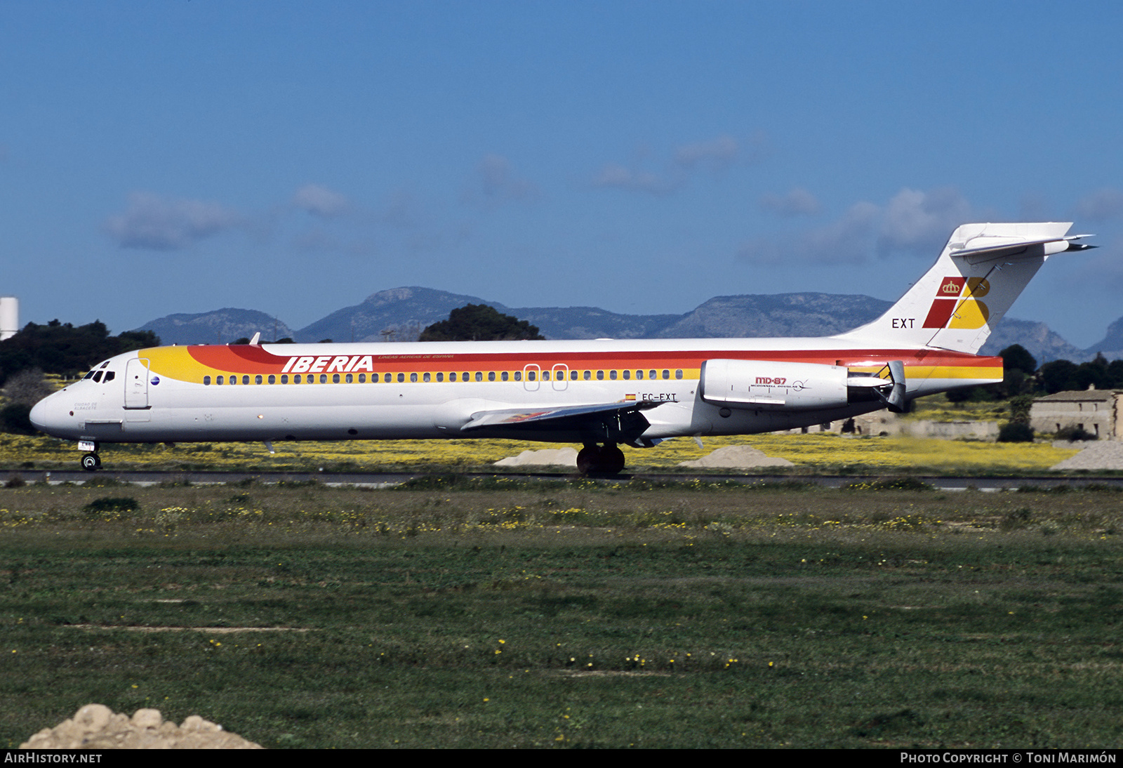Aircraft Photo of EC-EXT | McDonnell Douglas MD-87 (DC-9-87) | Iberia | AirHistory.net #628073
