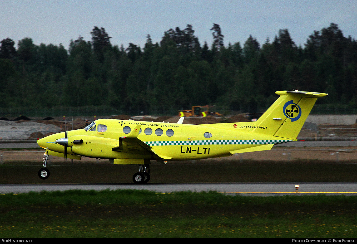 Aircraft Photo of LN-LTI | Hawker Beechcraft B200GTO/WL King Air | Lufttransport | AirHistory.net #628091