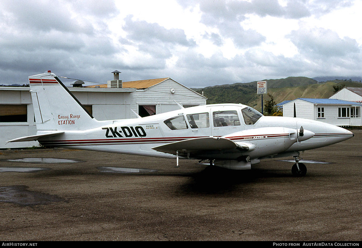 Aircraft Photo of ZK-DIO | Piper PA-23-250 Aztec E | Snowy Range Station | AirHistory.net #628110