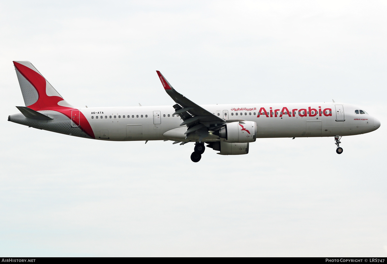 Aircraft Photo of A6-ATA | Airbus A321-251NX | Air Arabia | AirHistory.net #628115
