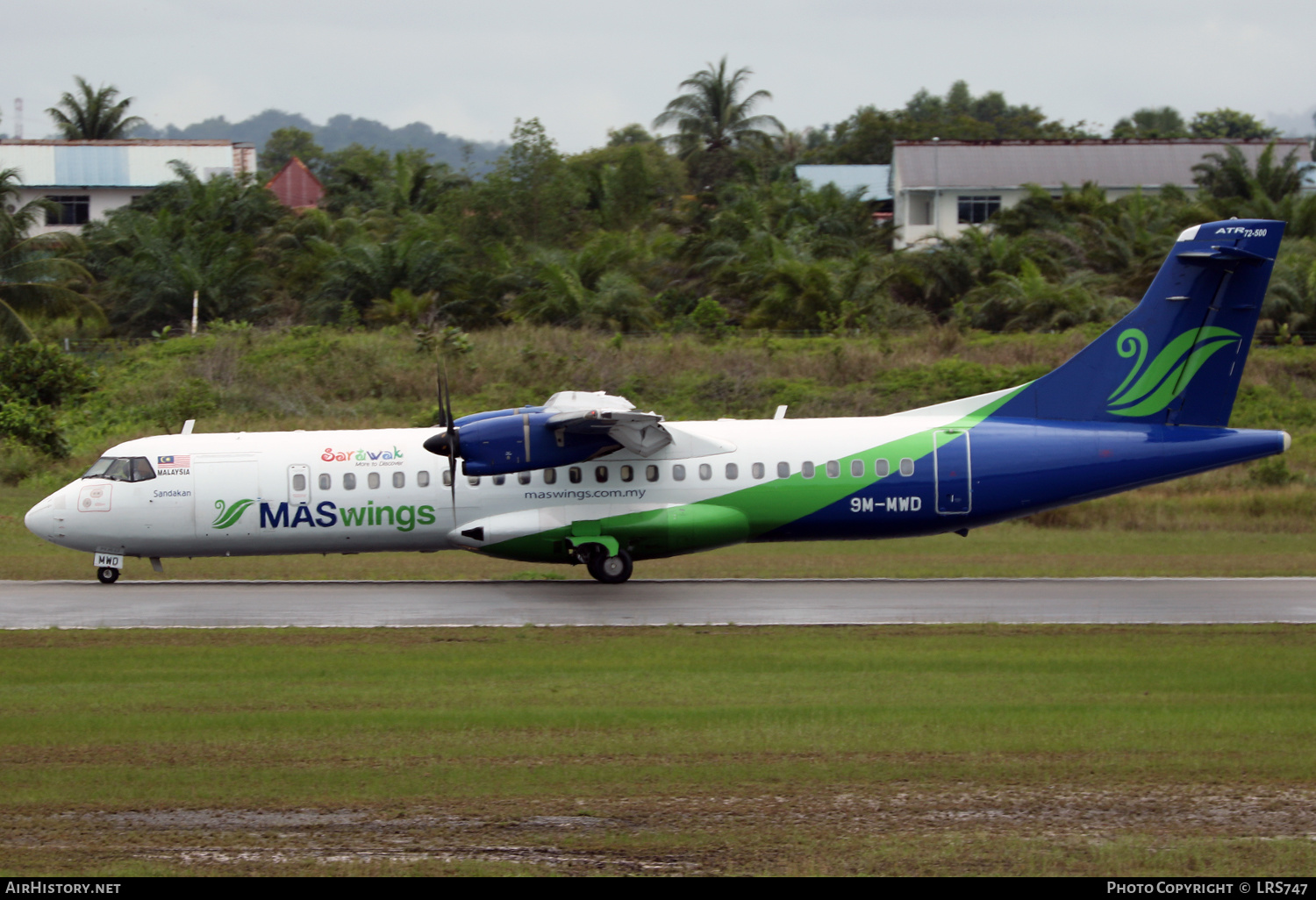 Aircraft Photo of 9M-MWD | ATR ATR-72-500 (ATR-72-212A) | MASWings | AirHistory.net #628124