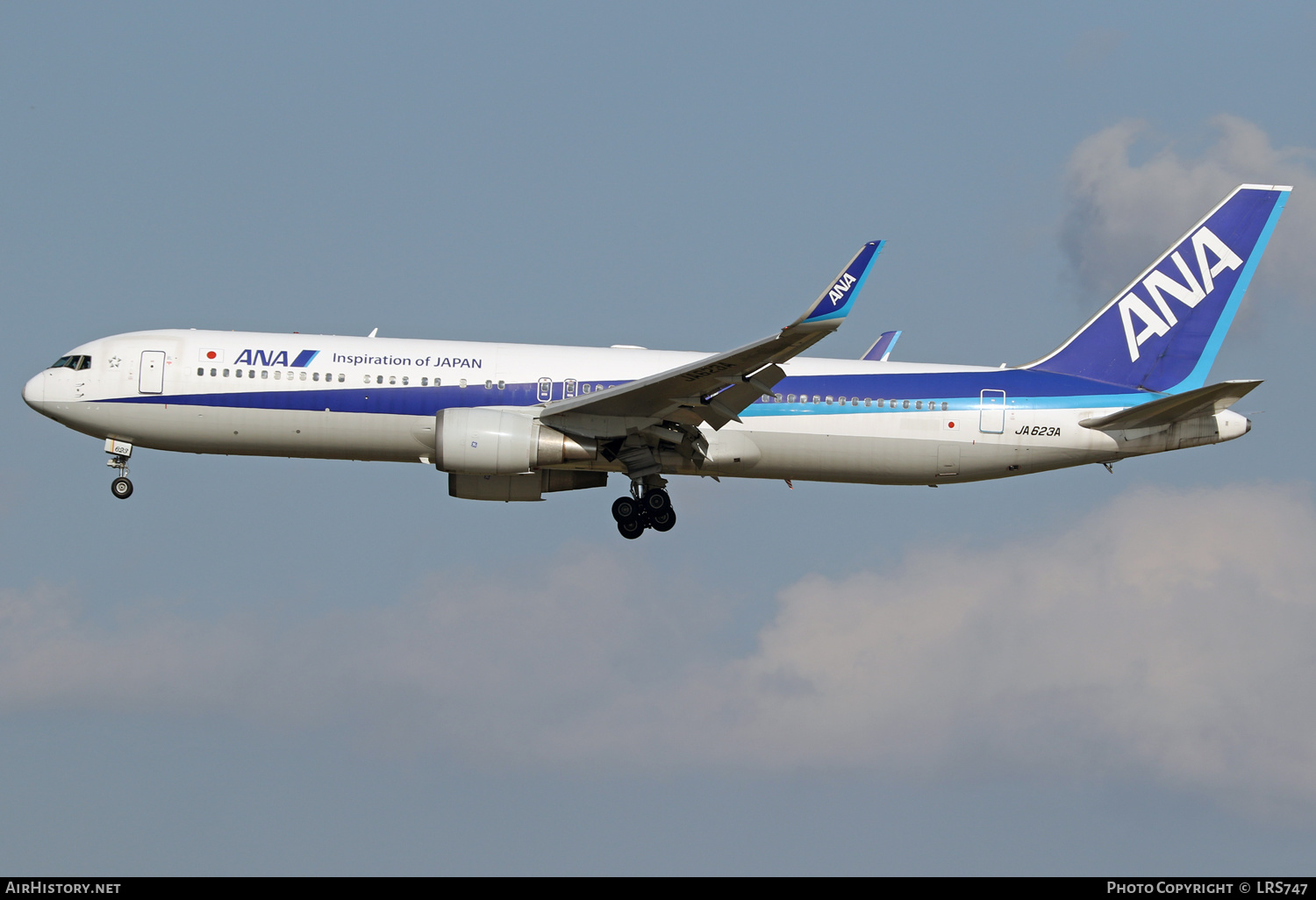Aircraft Photo of JA623A | Boeing 767-381/ER | All Nippon Airways - ANA | AirHistory.net #628125