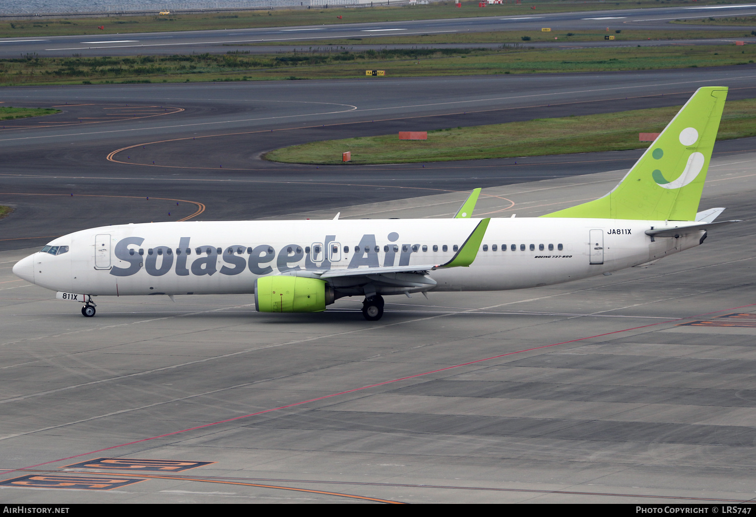 Aircraft Photo of JA811X | Boeing 737-86N | Solaseed Air | AirHistory.net #628128