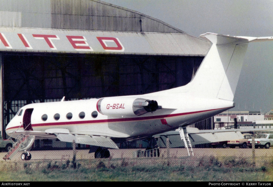 Aircraft Photo of G-BSAL | Grumman American G-1159 Gulfstream II | AirHistory.net #628129