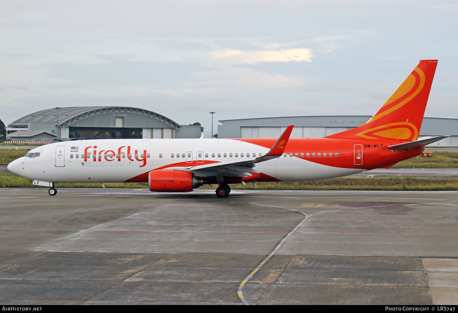 Aircraft Photo of 9M-MLF | Boeing 737-8FZ | Firefly | AirHistory.net #628152