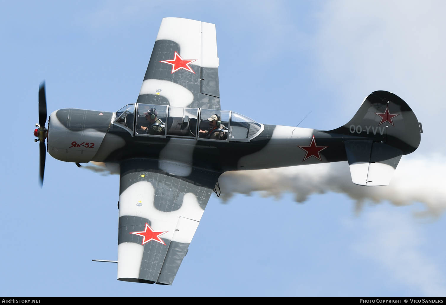 Aircraft Photo of OO-YVV | Yakovlev Yak-52 | AirHistory.net #628161