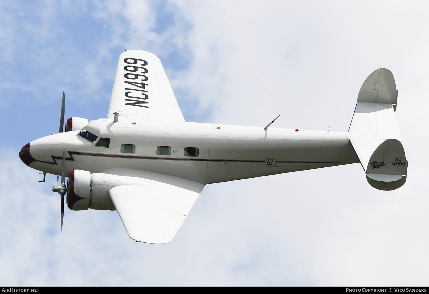 Aircraft Photo of N14999 / NC14999 | Lockheed 12-A Electra Junior | AirHistory.net #628164