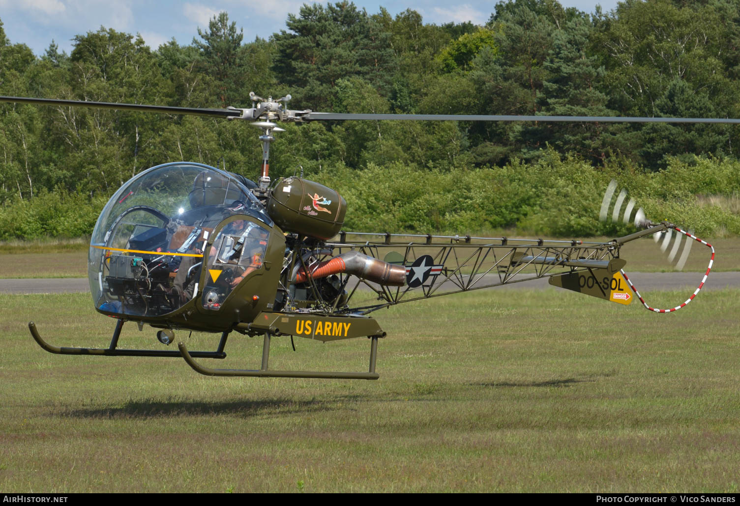 Aircraft Photo of OO-SOL | Bell 47G-3B-1 | USA - Army | AirHistory.net #628170