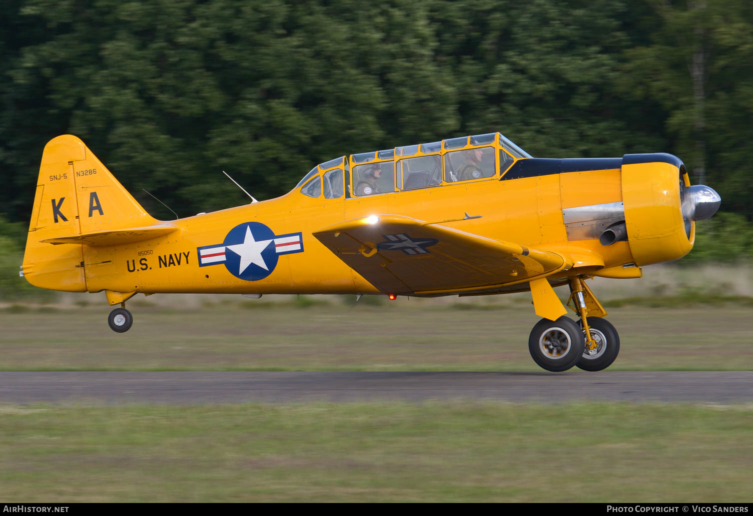 Aircraft Photo of N3286 / 85050 | North American SNJ-5 Texan | USA - Navy | AirHistory.net #628176