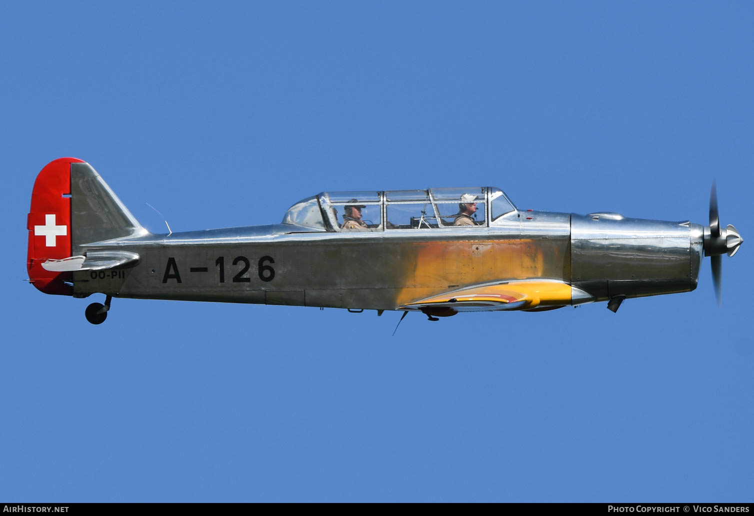 Aircraft Photo of OO-PII / A-126 | Pilatus P-2-05 | Switzerland - Air Force | AirHistory.net #628178