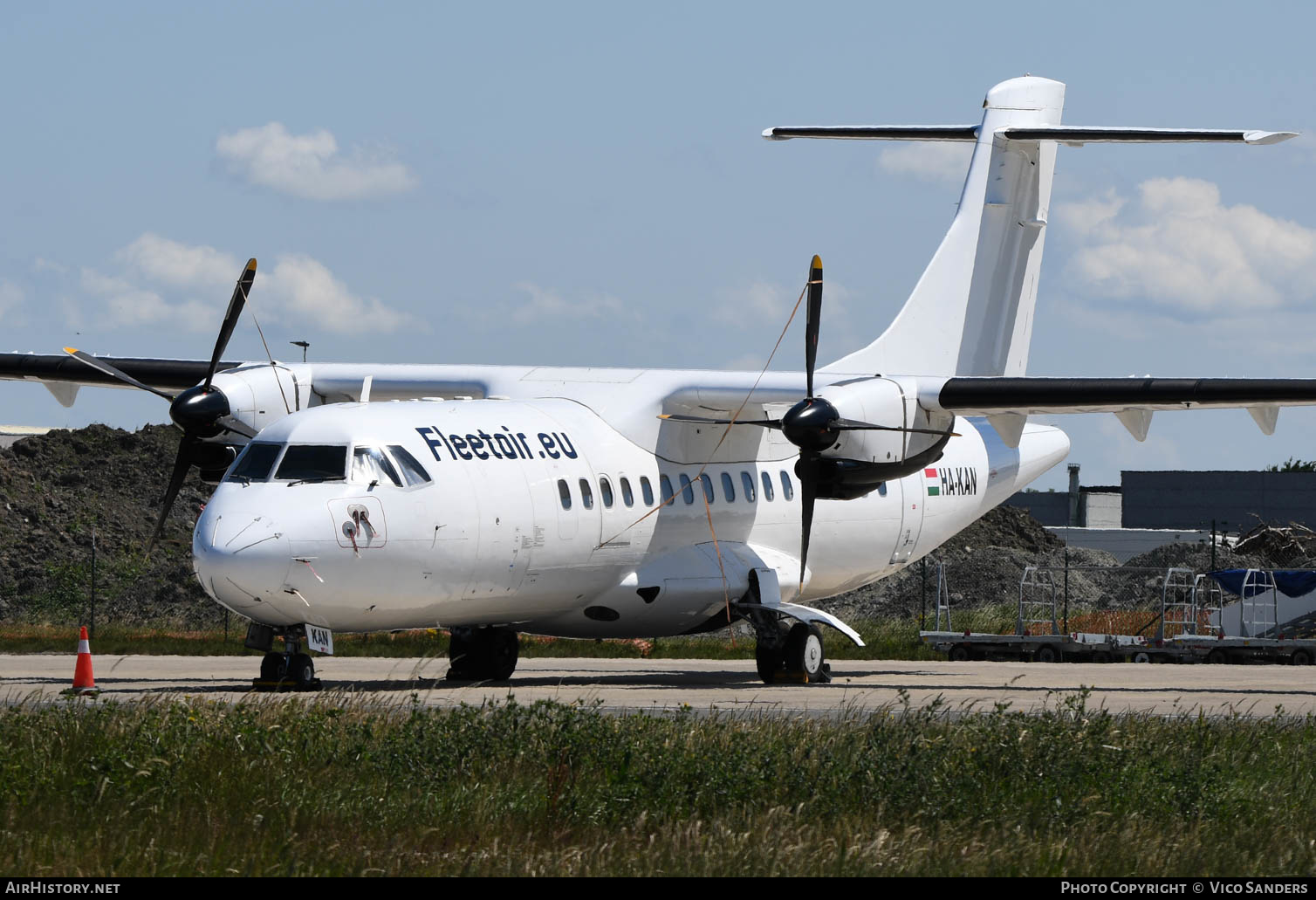 Aircraft Photo of HA-KAN | ATR ATR-42-320F | Fleet Air | AirHistory.net #628195