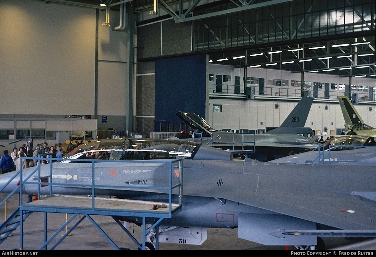 Aircraft Photo of 280 | General Dynamics F-16A Fighting Falcon | Norway - Air Force | AirHistory.net #628198