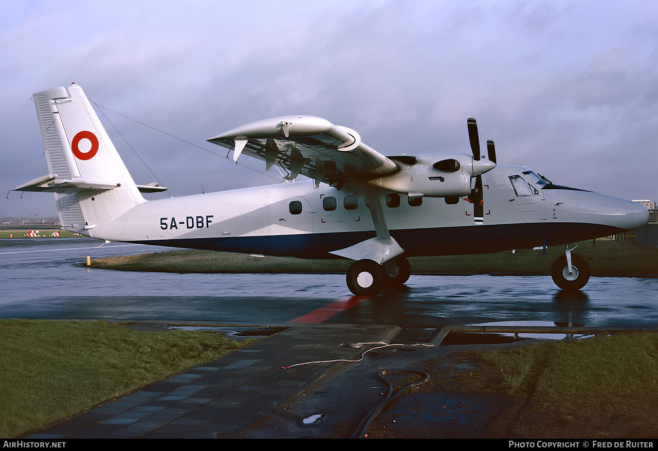 Aircraft Photo of 5A-DBF | De Havilland Canada DHC-6-300 Twin Otter | Mobil Oil Company of Libya | AirHistory.net #628204
