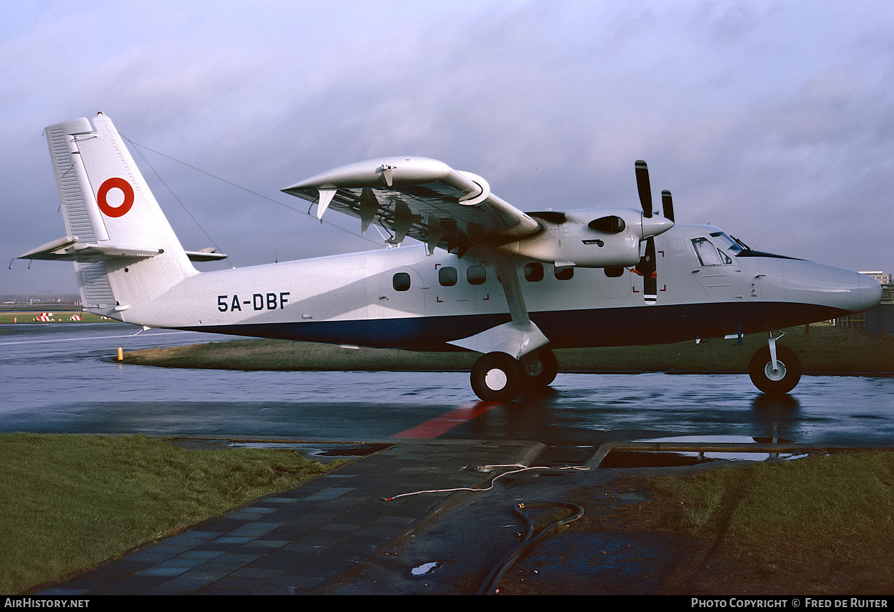 Aircraft Photo of 5A-DBF | De Havilland Canada DHC-6-300 Twin Otter | Mobil Oil Company of Libya | AirHistory.net #628204