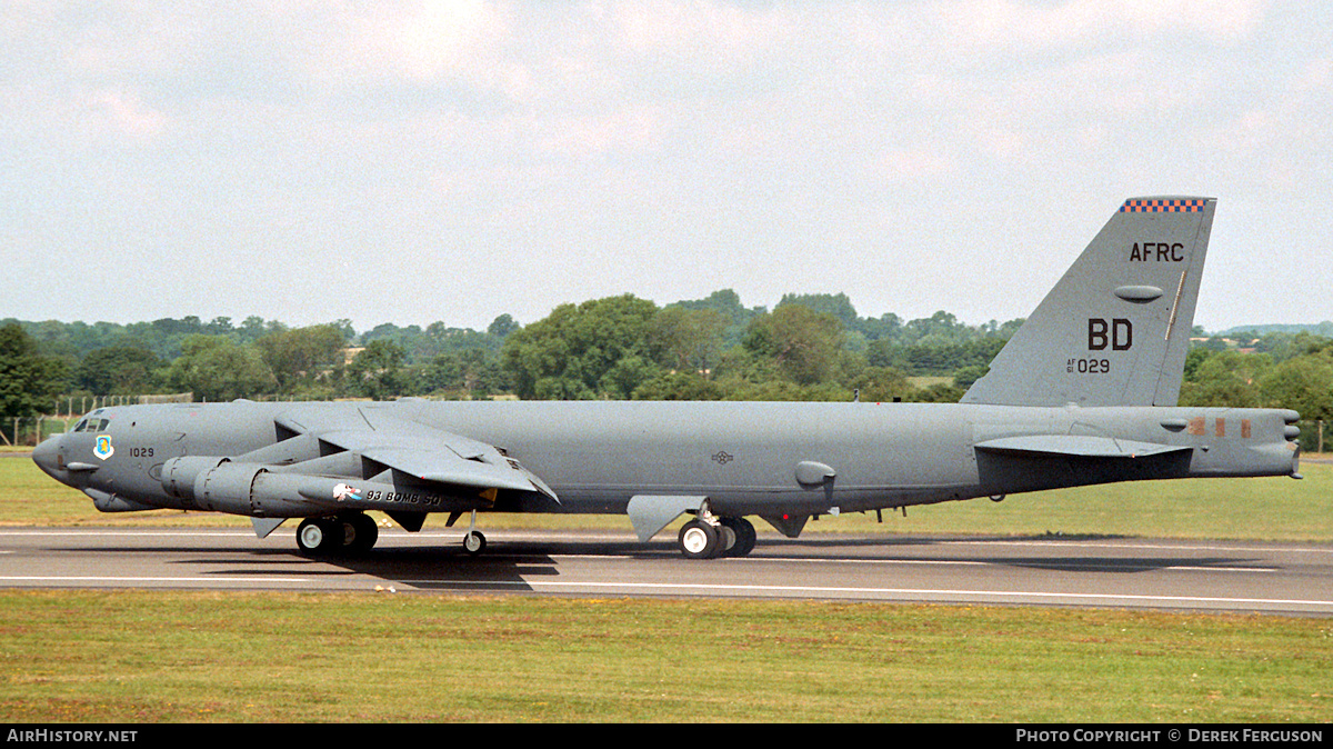 Aircraft Photo of 61-0029 / AF61-029 | Boeing B-52H Stratofortress | USA - Air Force | AirHistory.net #628206
