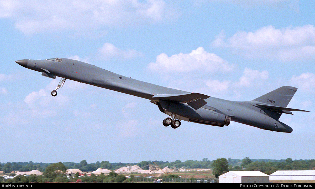 Aircraft Photo of 85-0060 / AF85-060 | Rockwell B-1B Lancer | USA - Air Force | AirHistory.net #628210