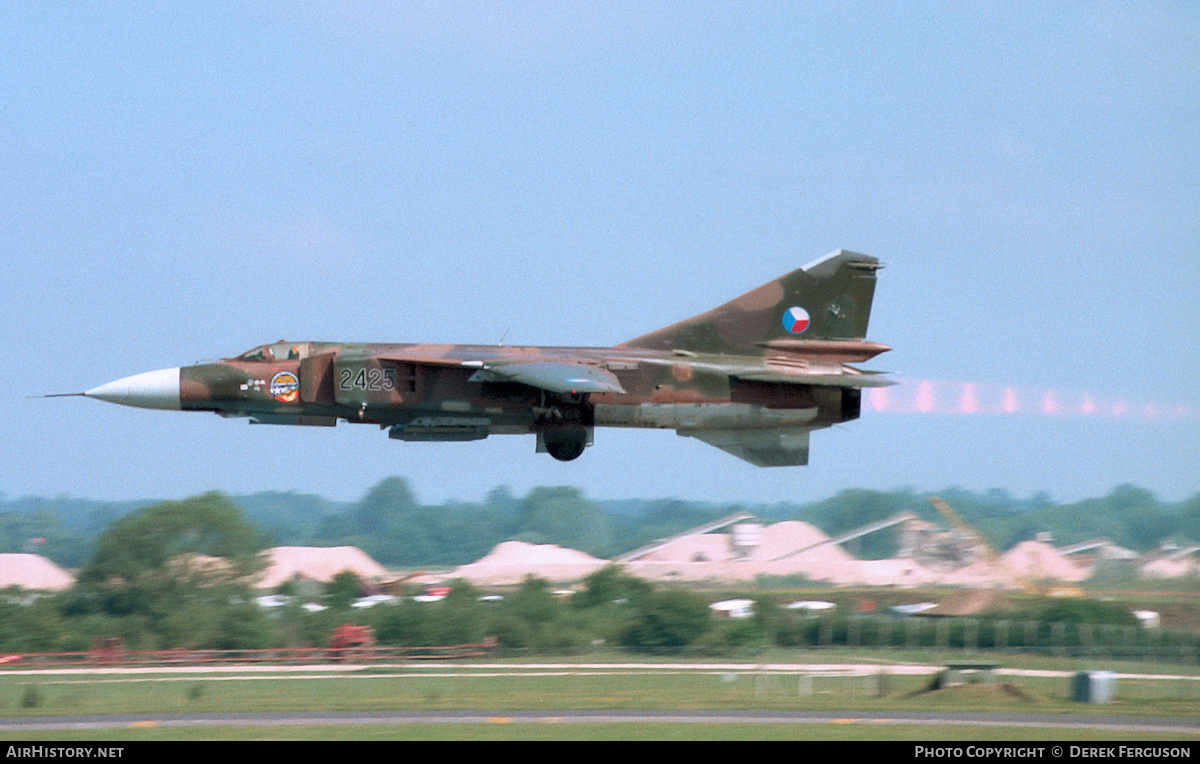 Aircraft Photo of 2425 | Mikoyan-Gurevich MiG-23ML | Czechia - Air Force | AirHistory.net #628223