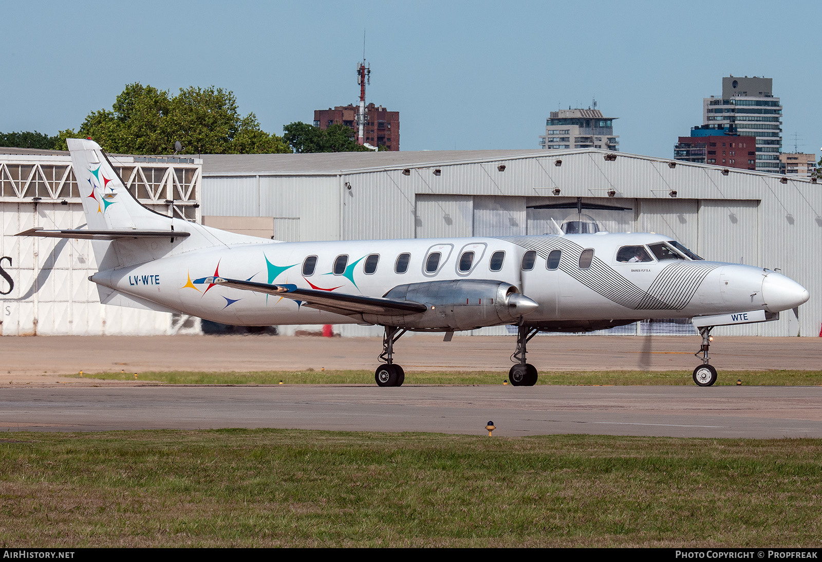 Aircraft Photo of LV-WTE | Fairchild SA-227AC Metro III | Baires Fly | AirHistory.net #628237