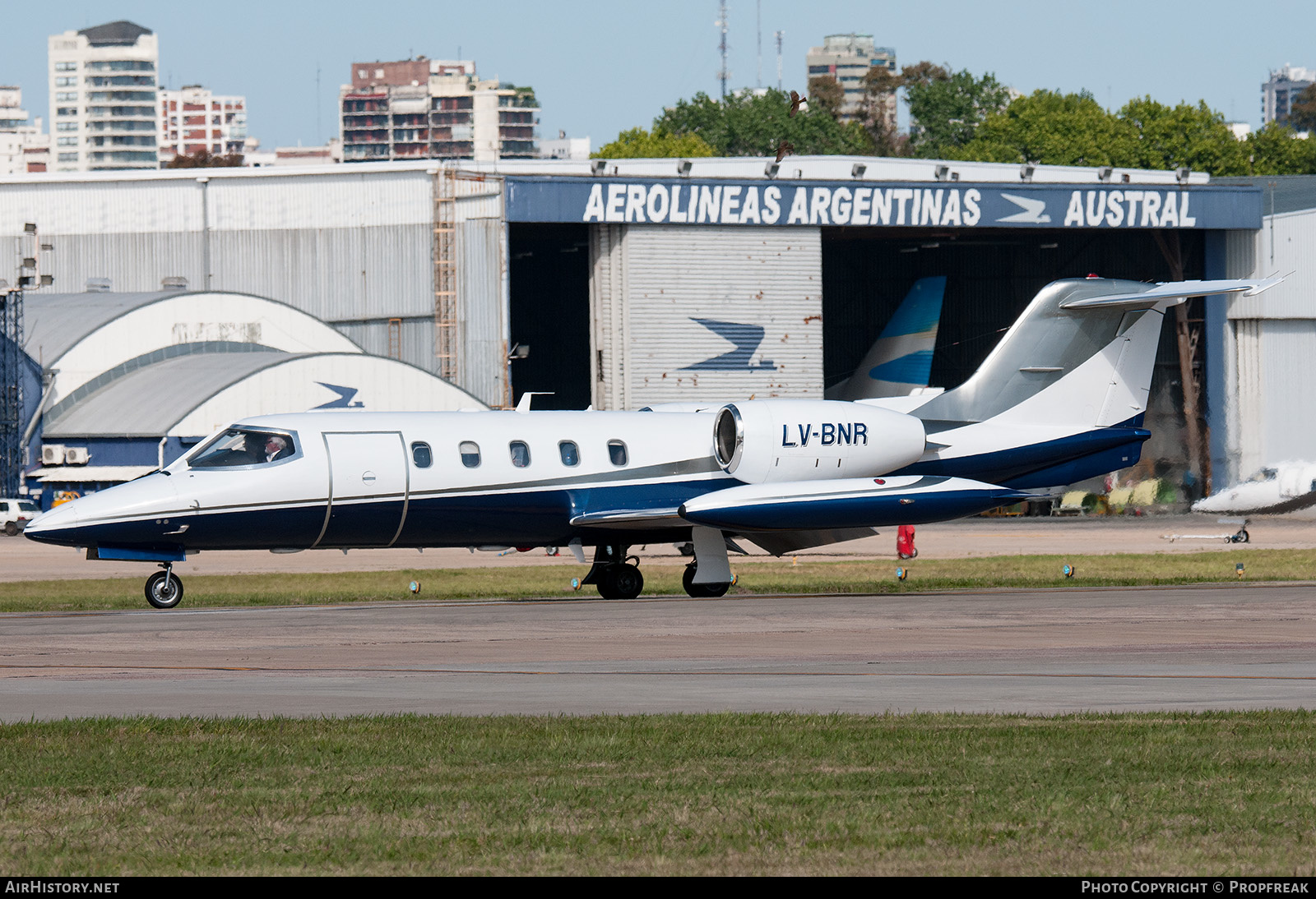 Aircraft Photo of LV-BNR | Gates Learjet 35A | AirHistory.net #628238
