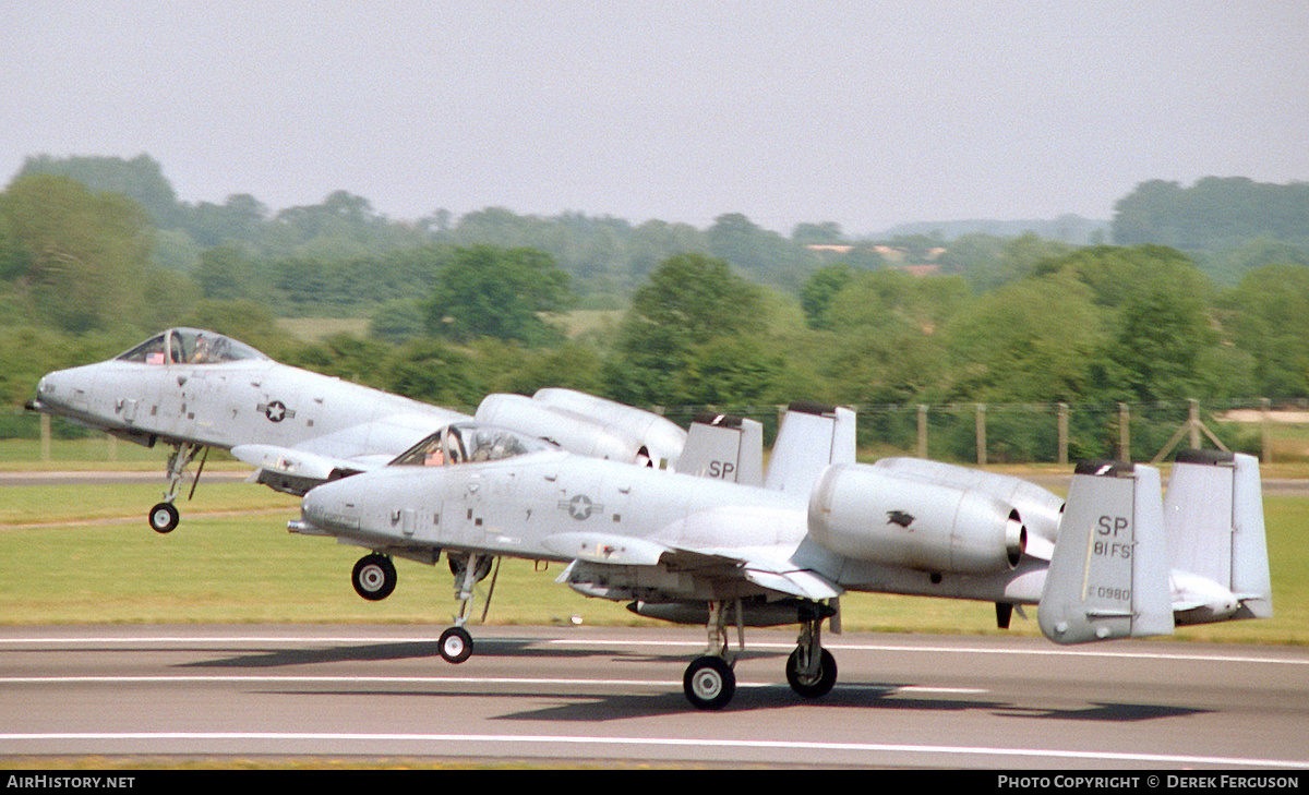 Aircraft Photo of 81-0980 / AF81-980 | Fairchild A-10C Thunderbolt II | USA - Air Force | AirHistory.net #628243