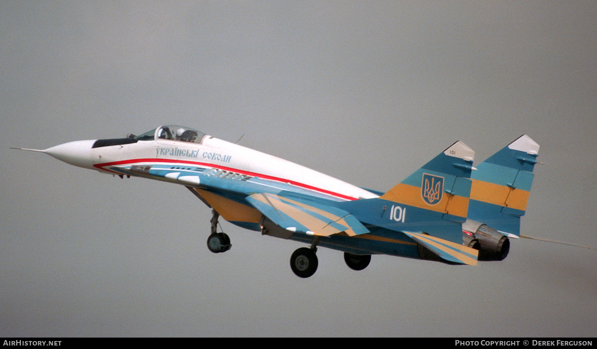 Aircraft Photo of 101 | Mikoyan-Gurevich MiG-29S | Ukraine - Air Force | AirHistory.net #628245