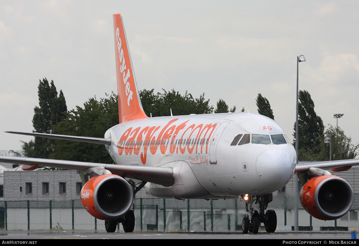 Aircraft Photo of G-EZAG | Airbus A319-111 | EasyJet | AirHistory.net #628248